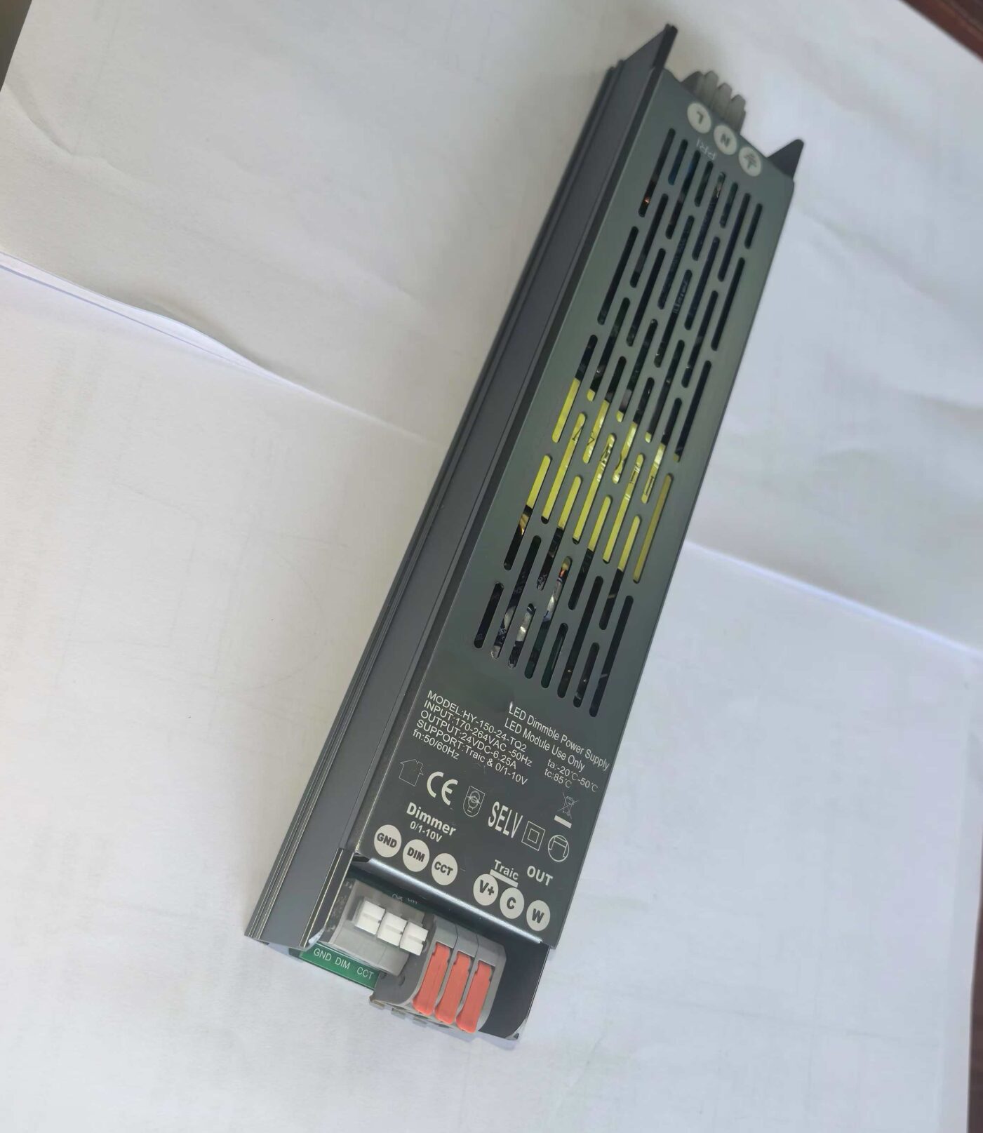 24V 100W 150W 240W 320W CCT Dimmable LED Power Supply 0 10V Triac 2in1