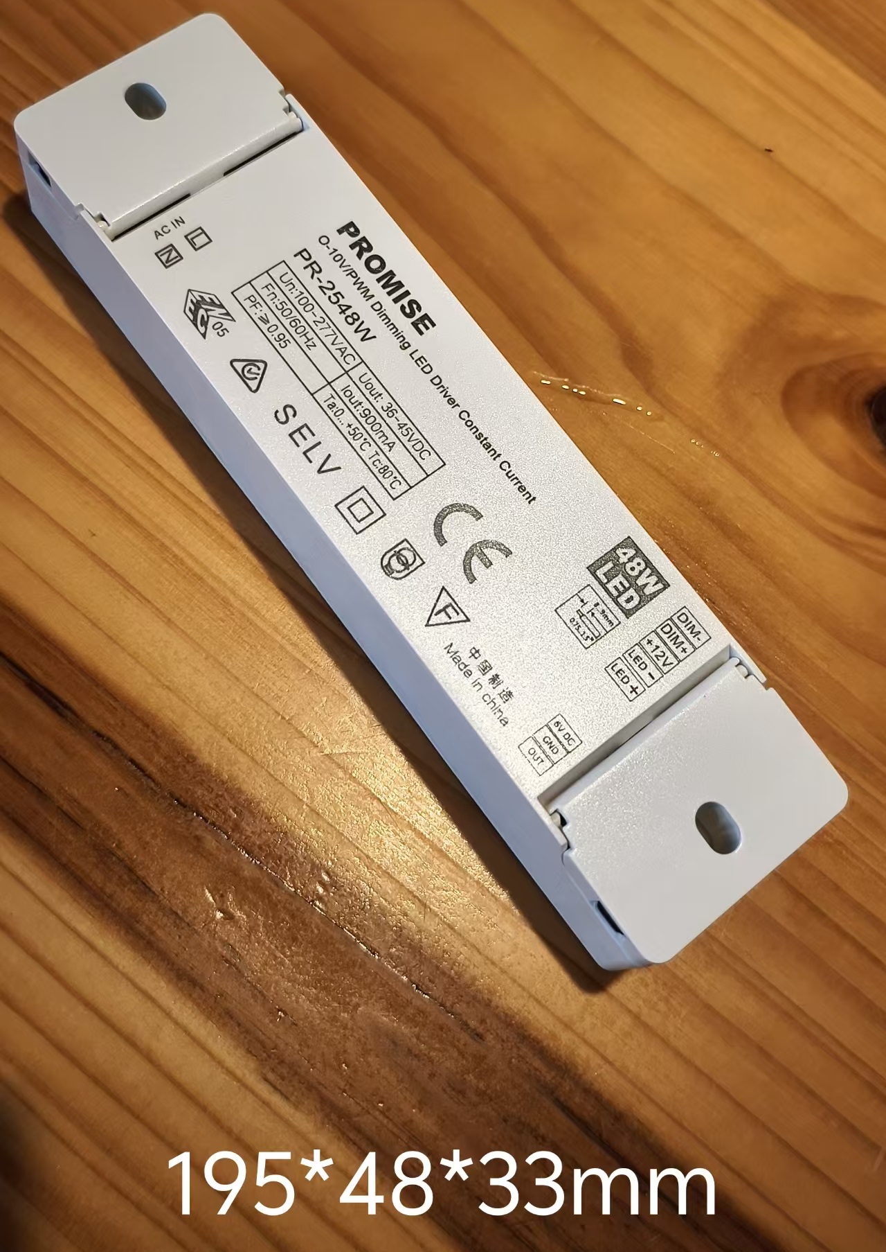 PROMISE 0 10V Dimming LED Driver Constant Current with 12V Auxiliary Output 3