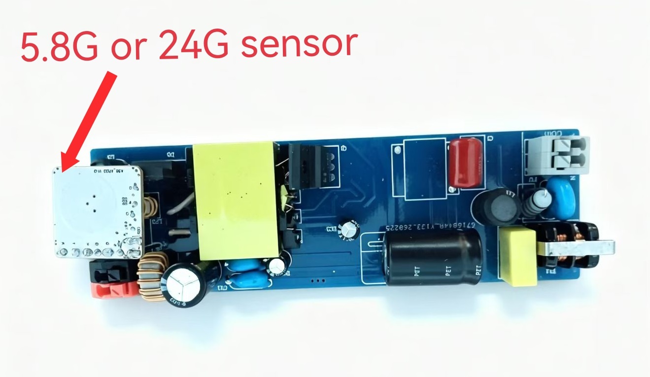 PWM LED Driver with 5.8G 24G sensor 9
